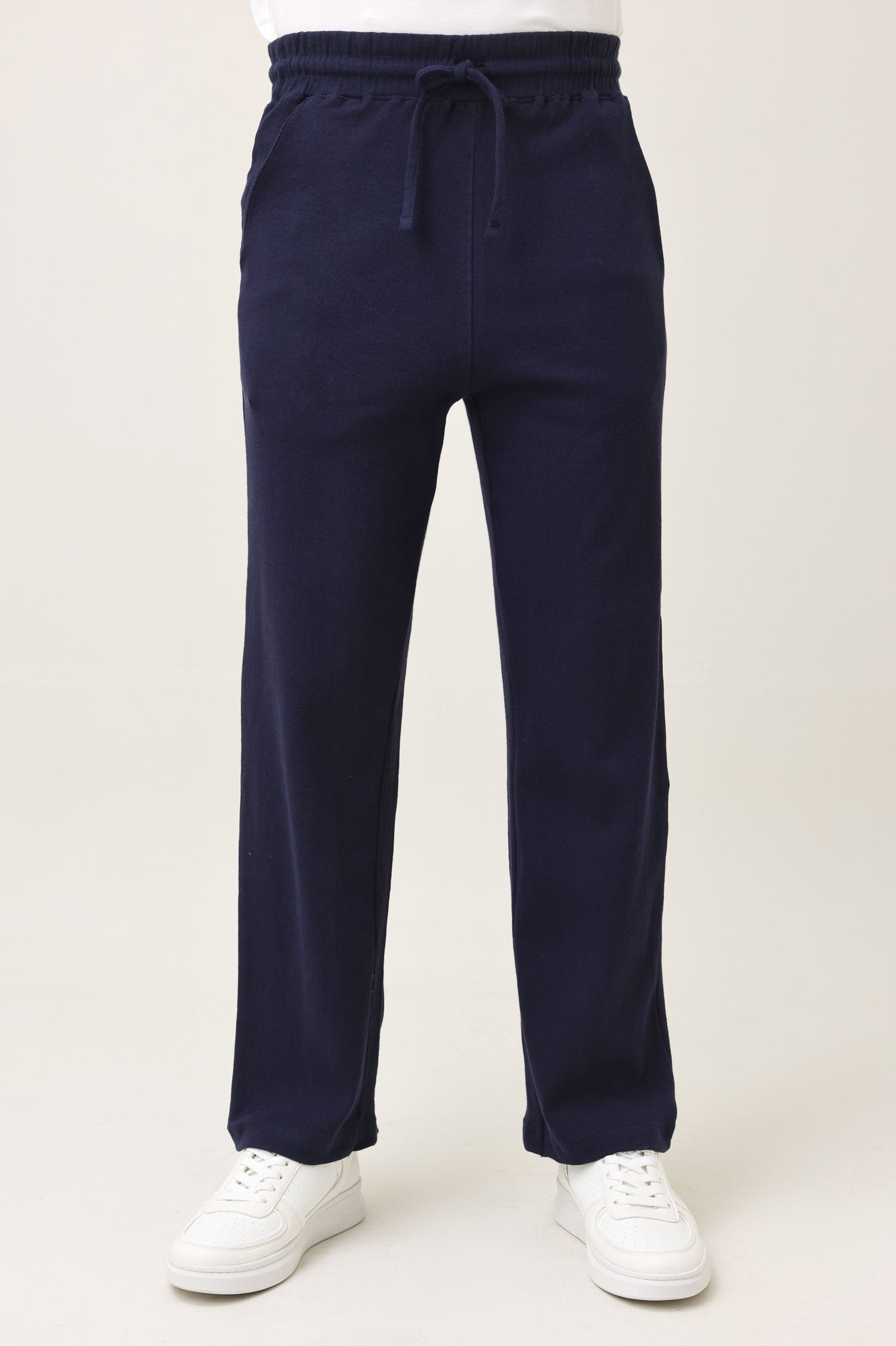 STM57NAVY_1 SMART RELAX PANTS-NAVY | Premium Quality Fashion Apparel - Image 1