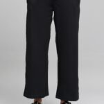 HIGH-STRETCH RELAXED FITNESS TROUSERS-BLACK | Premium Quality Fashion Apparel
