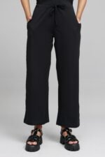HIGH-STRETCH RELAXED FITNESS TROUSERS-BLACK | Premium Quality Fashion Apparel