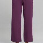 HIGH-STRETCH RELAXED FITNESS TROUSERS-PURPLE | Premium Quality Fashion Apparel