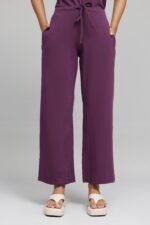 HIGH-STRETCH RELAXED FITNESS TROUSERS-PURPLE | Premium Quality Fashion Apparel