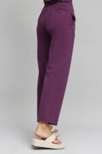 HIGH-STRETCH RELAXED FITNESS TROUSERS-PURPLE | Premium Quality Fashion Apparel - Image 7
