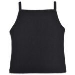 SQUARE-NECK CAMISOLE-BLACK | Premium Quality Fashion Apparel