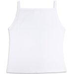 SQUARE-NECK CAMISOLE-WHITE | Premium Quality Fashion Apparel