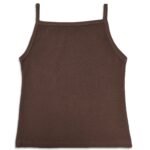 SQUARE-NECK CAMISOLE-COFFEE | Premium Quality Fashion Apparel