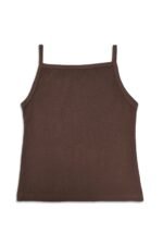 SQUARE-NECK CAMISOLE-COFFEE | Premium Quality Fashion Apparel
