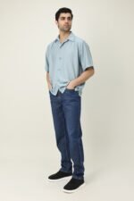 VORTEX FADE CLEAN CUT JEANS-DK/BLUE | Premium Quality Fashion Apparel - Image 2