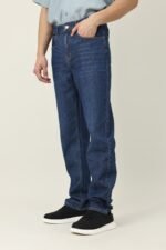 VORTEX FADE CLEAN CUT JEANS-DK/BLUE | Premium Quality Fashion Apparel - Image 3