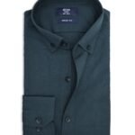 SMART WEAVE SHIRT-DK/GRN | Premium Quality Fashion Apparel
