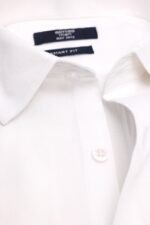 MICRO PATTERN OFFICE SHIRT-WHT | Premium Quality Fashion Apparel - Image 4