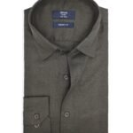 MICRO PATTERN OFFICE SHIRT-DK/GRN | Premium Quality Fashion Apparel